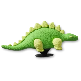 3D Green Dino with Scales Jibbitz™ Charms