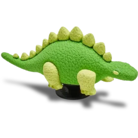 3D Green Dino with Scales Jibbitz™ Charms