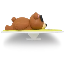 3D Surfing Bear Jibbitz™ Charms