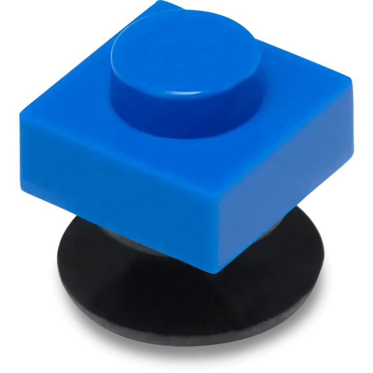 4Lw Blue Tile 1X1 Jibbitz™ Charms 4Lw Blue Tile 1X1 Jibbitz™ Charms
