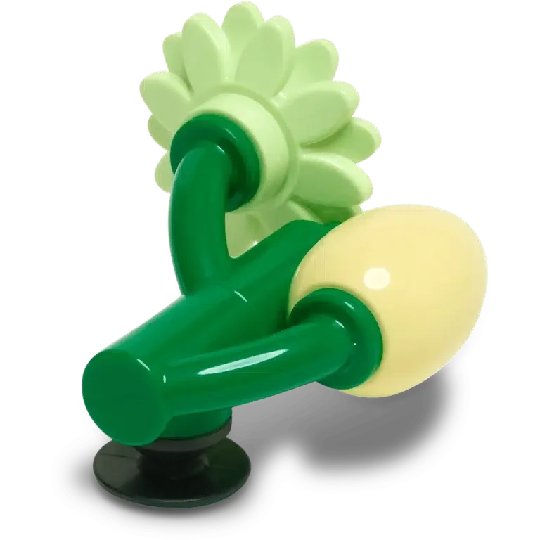 4Lw Yellow Flower Bud Jibbitz™ Charms 4Lw Yellow Flower Bud Jibbitz™ Charms