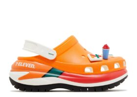 7-Eleven x Mega Crush Clog ‘Orange’