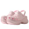 Bae Glitter Clog “Pink Milk”