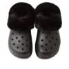 Bae Lined Clog “Black”