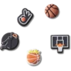 Basketball Team 5 Pack Jibbitz™ Charms