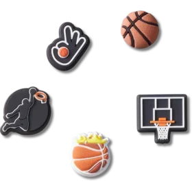 Basketball Team 5 Pack Jibbitz™ Charms