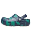 Baya Graphic Clogs “Blue Green”