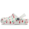 Baya Graphic Clogs “White Cherry”