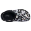 Baya Lined Clogs “Black White”