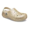 Baya Lined Glitter Clogs “Gold”