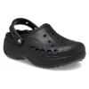 Baya Platform Lined Clog Sandals “Black”