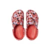Baya Seasonal Printed Clogs “Spicy Orange White”