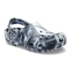 Beach Marble Unisex Black White Sandals “Black White”