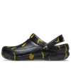 Bistro Graphic Clogs “Black Yellow”