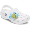 Blue and Gold Sparkle Fish Jibbitz™ Charms