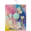 Blue Dainty Floral 5 Pack Jibbitz™ Charms