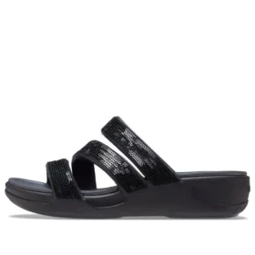 Boca Strappy Wedge Sandals “Black” Boca Strappy Wedge Sandals “Black”