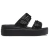 Brooklyn Croco Shine Buckle “Black”