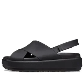 Brooklyn Luxe Cross Strap “Black”