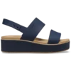 Brooklyn Matte Wrap Low Wedge