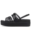 Brooklyn Strappy Black Sandals