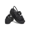 Brooklyn Strappy Black Sandals
