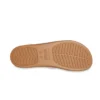 Brooklyn Woven Wedge Sandals “White Brown”