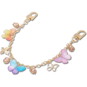Butterfly Long Chain Bag Charm