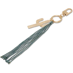 Cactus Tassel Bag Charm