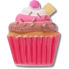 Chocolate Cupcake Jibbitz™ Charms
