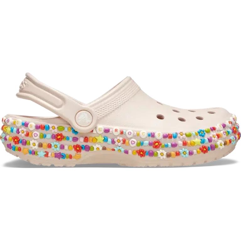 Classic Beaded Band Clog K Classic Beaded Band Clog K