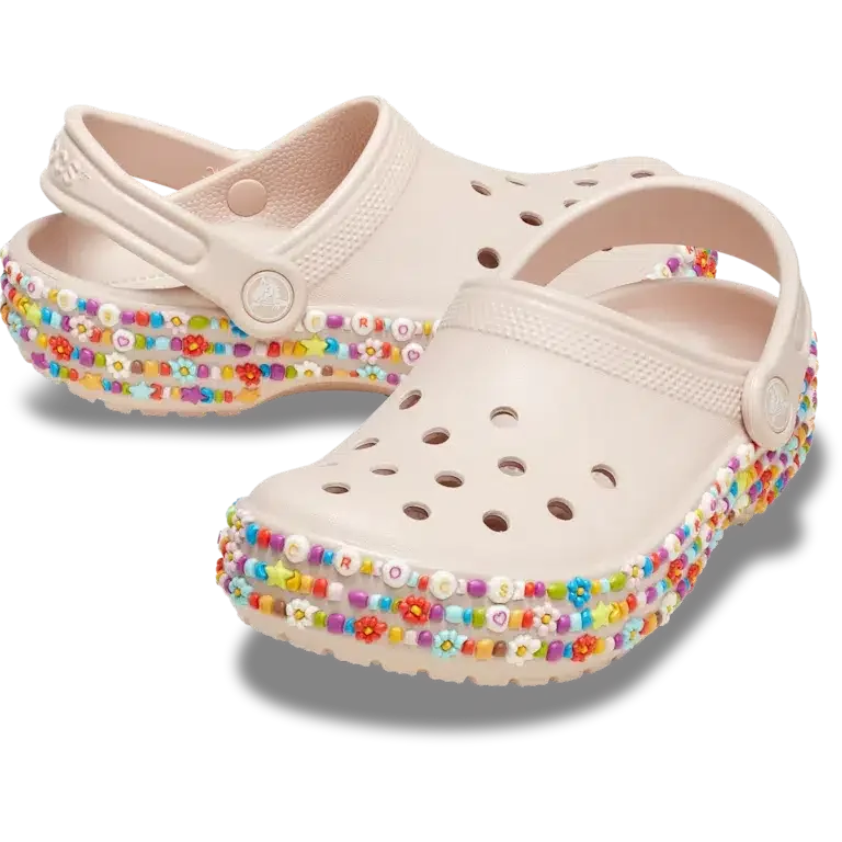 Classic Beaded Band Clog K Classic Beaded Band Clog K
