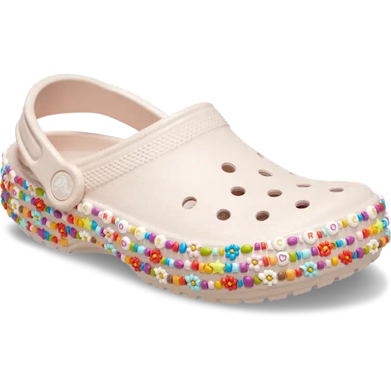 Classic Beaded Band Clog K Classic Beaded Band Clog K