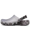 Classic Bleach Clogs “Translucent Black White”