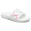 Classic Bleach Dye Slides “White Pink”