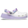 Classic Casual Unisex White Purple Sandals “White Purple”