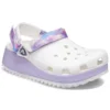 Classic Casual Unisex White Purple Sandals “White Purple”