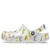 Classic Character Print Clogs “White”