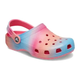 Classic Color Dip Clogs “Pink Blue Orange”