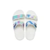 Classic Colorful Unisex Multi-Color White Sandals