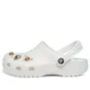 Classic Crystals Clogs “White”