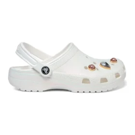 Classic Crystals Clogs “White”