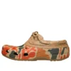 Classic Duck Camo Boat Shoe “Tan Shocking Orange”
