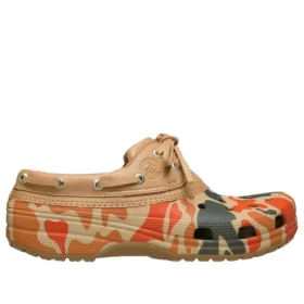 Classic Duck Camo Boat Shoe “Tan Shocking Orange” Classic Duck Camo Boat Shoe “Tan Shocking Orange”