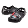 Classic Feel The Positivity Casual Unisex Black Sandals