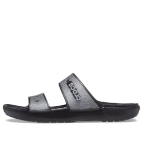 Classic Glitter II Sandal “Black”