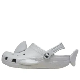 Classic I AM Shark Clogs “Grey”