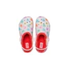 Classic Lined Elevated Sweethearts Clogs “Red White”
