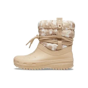 Classic Neo Puff Luxe Boots “Beige White”