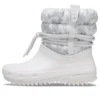 Classic Neo Puff Luxe Boots “White Grey”